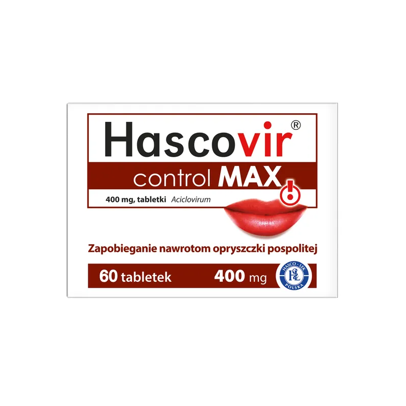 Hascovir Control Max 400mg 60 tabletek