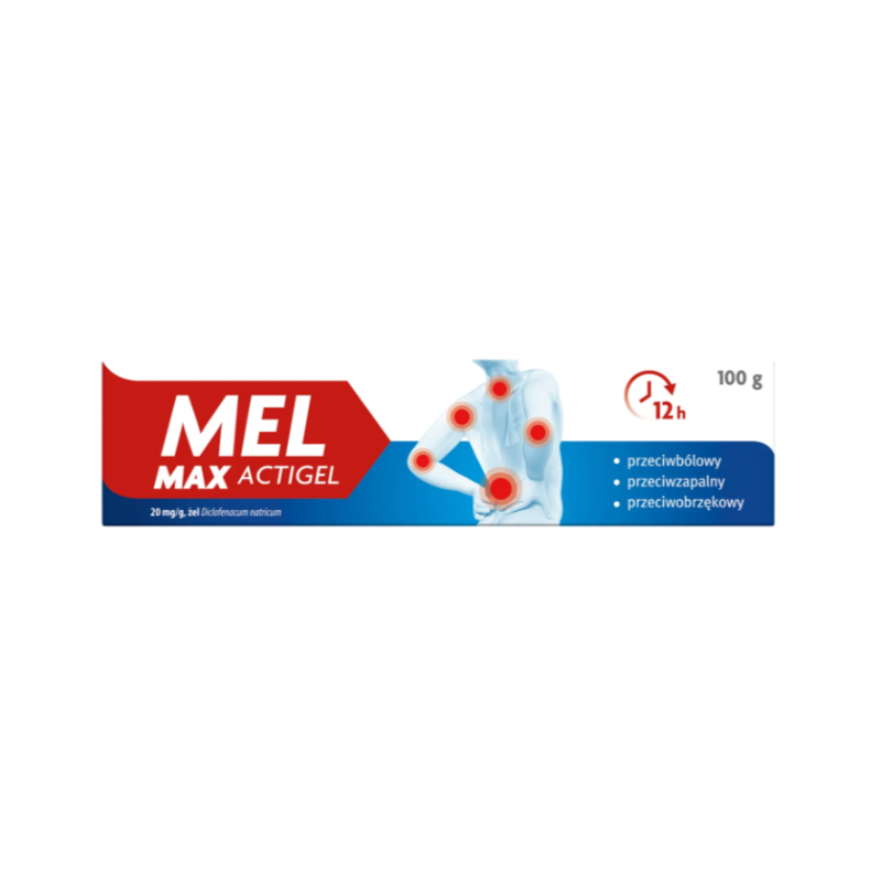 Mel Max Actigel żel 20mg/g 100g