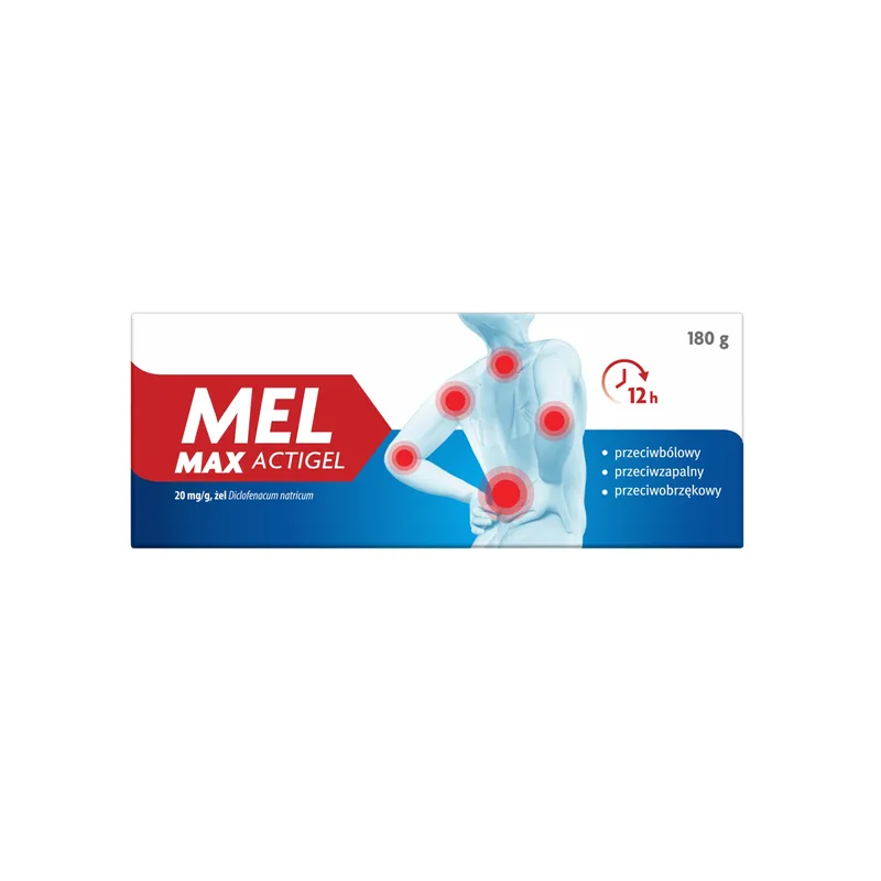 Mel Max Actigel żel 20mg/g 180g