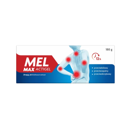 Mel Max Actigel żel 20mg/g 180g