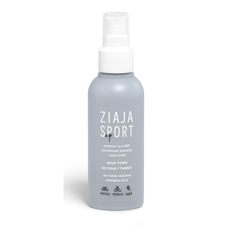 ZIAJA SPORT UP Aqua-Tonic do ciała i twarzy 120ml