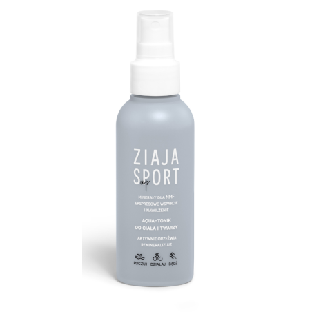 ZIAJA SPORT UP Aqua-Tonic do ciała i twarzy 120ml