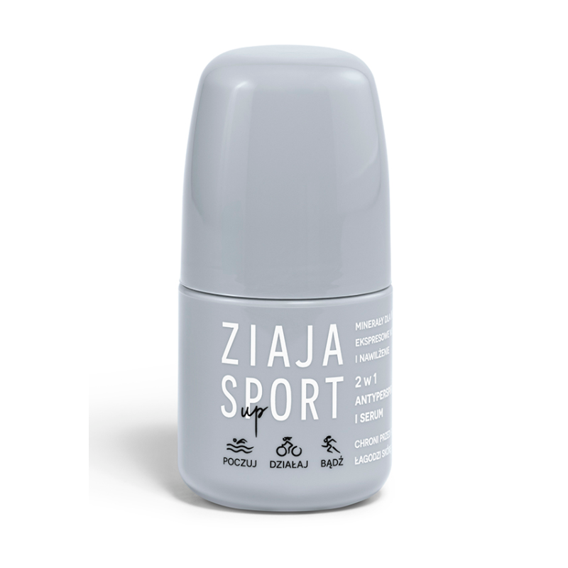 Ziaja sport up 2 w 1 antyperspirant i serum 60ml