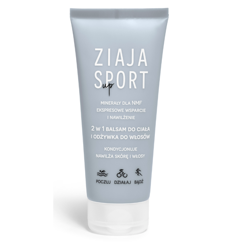 Ziaja sport up 2 w 1 balsam do ciała i odżywka do włosów 200ml