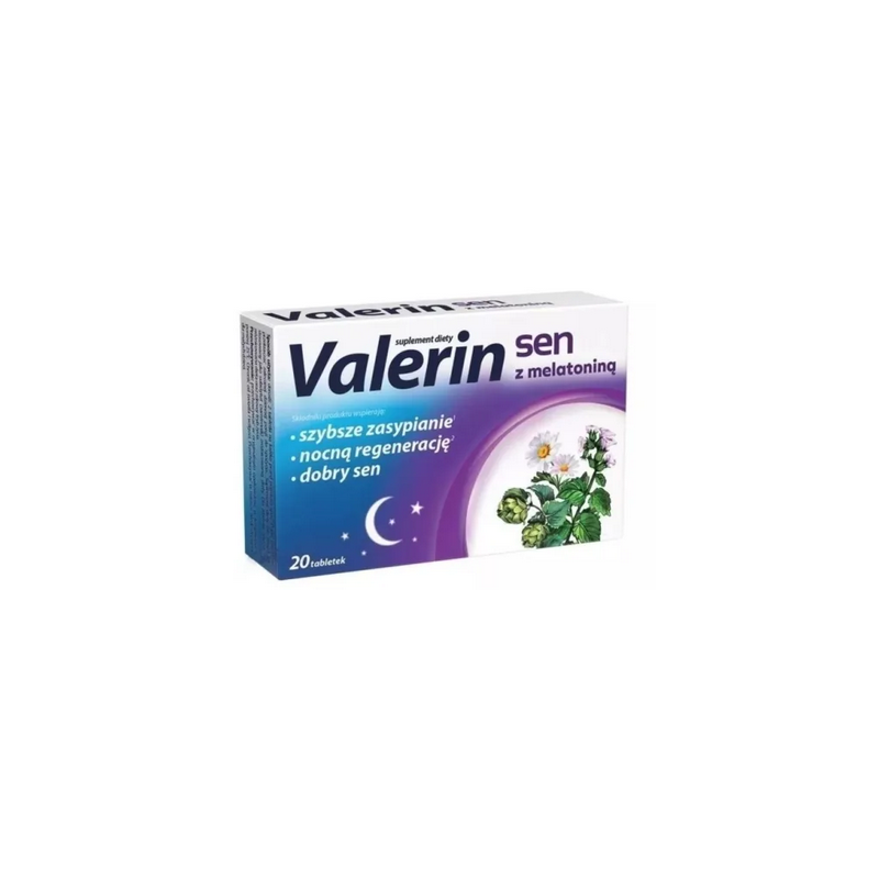 Valerin Sen z melatoniną 20 tabletek