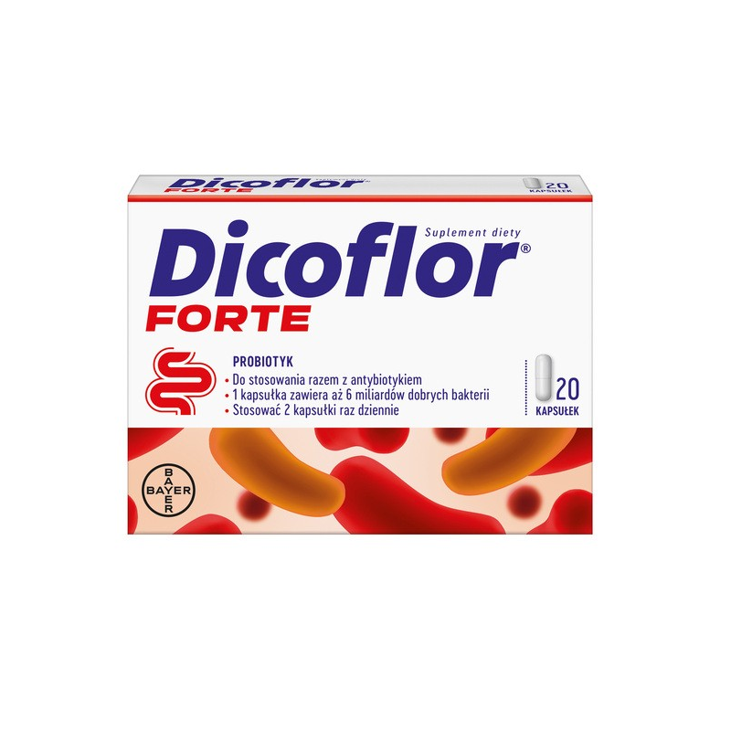 Dicoflor Forte 20 kapsułek