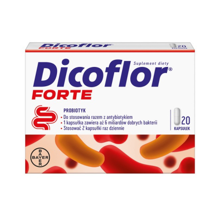 Dicoflor Forte 20 kapsułek