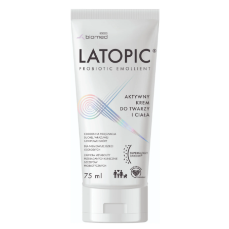Latopic Krem do twarzy i ciała od 1. dnia życia 75ml