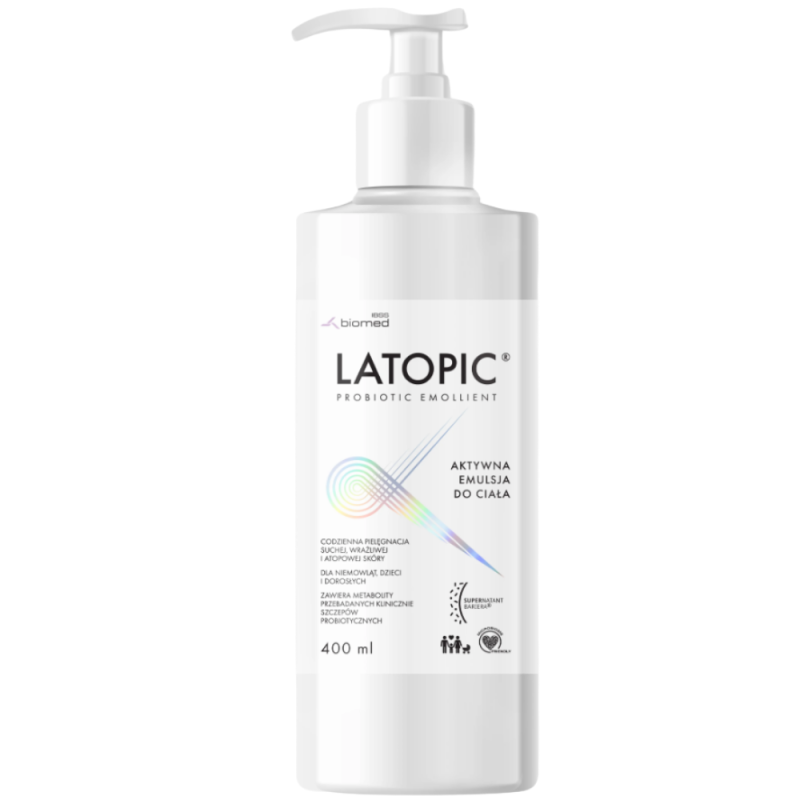 Latopic Emulsja do ciała od 1 dnia życia 400ml