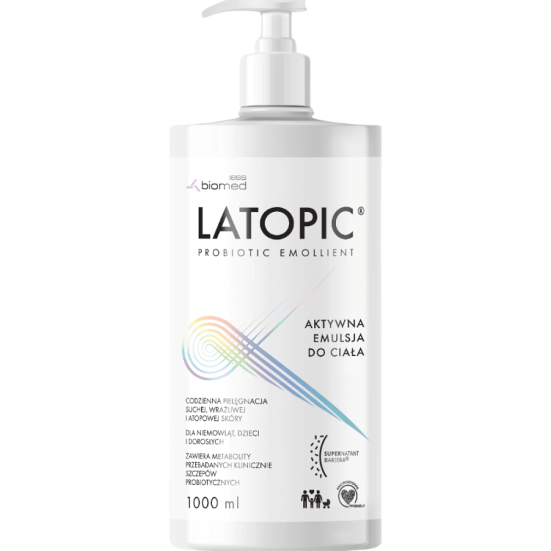 Latopic Emulsja do ciała od 1 dnia życia 1000ml