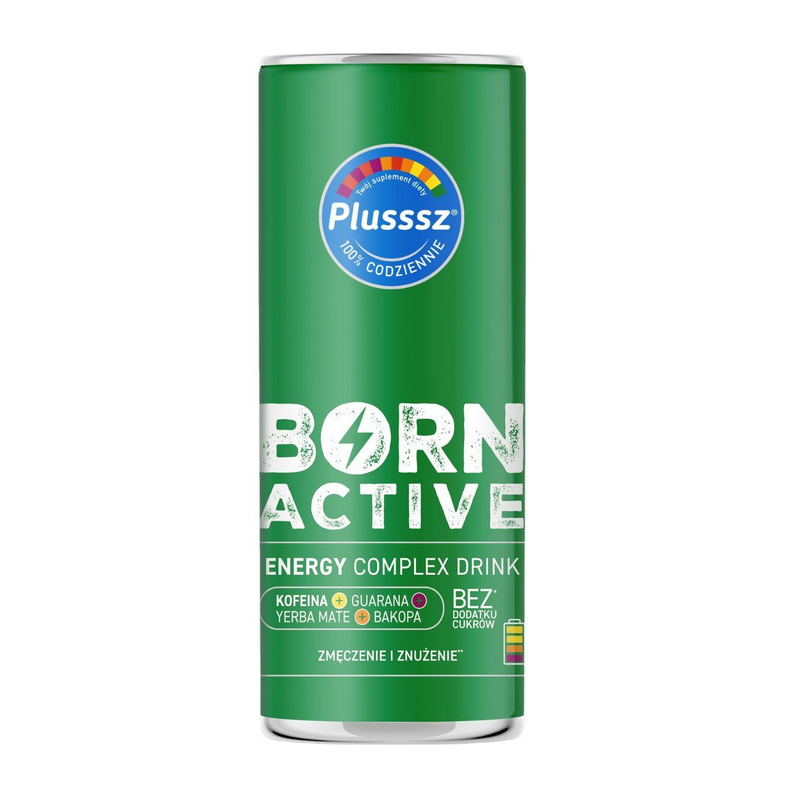 Plusssz BORN ACTIVE Energy Complex Drink 250ml