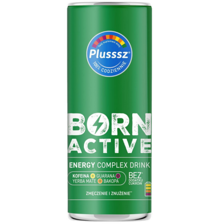 Plusssz BORN ACTIVE Energy Complex Drink 250ml