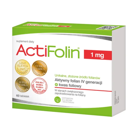 ActiFolin 1mg 60 tabletek