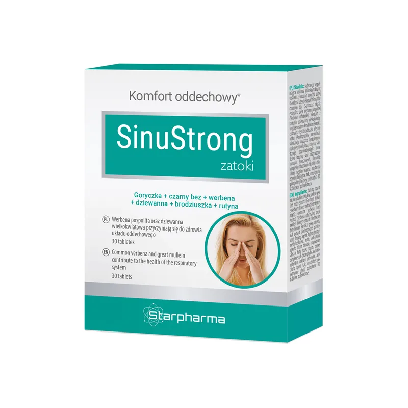 Sinustrong Zatoki 30 tabletek