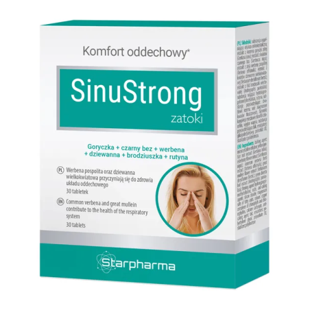Sinustrong Zatoki 30 tabletek