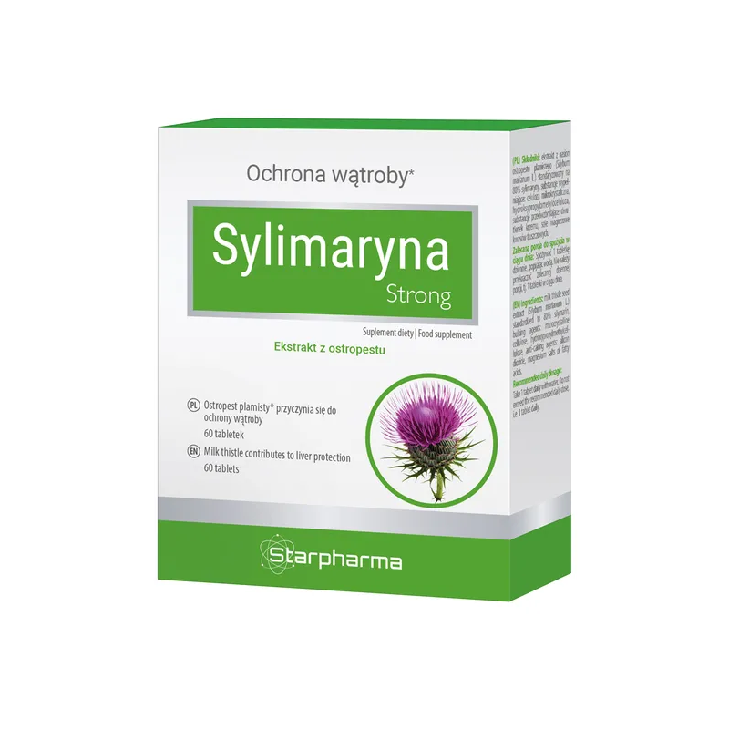 Sylimaryna Strong 60 tabletek