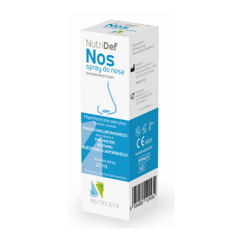 NutriDef Nos spray do nosa 20ml
