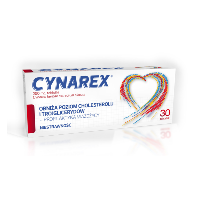 Cynarex 250mg 30 tabletek