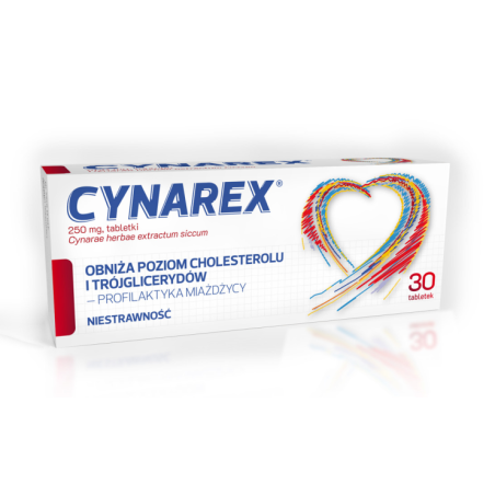 Cynarex 250mg 30 tabletek