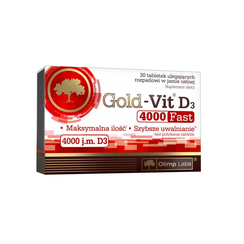 Olimp Gold-Vit D3 Fast 4000 j.m. 30 sztuk