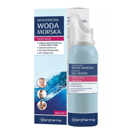 Woda morska hipertoniczna 100ml