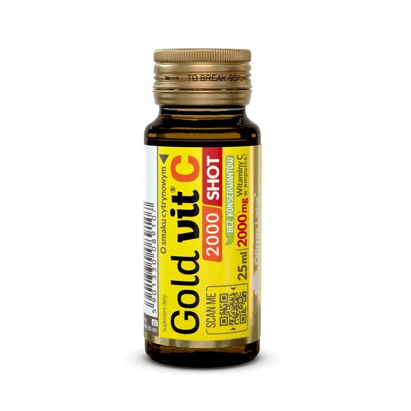 Olimp Gold-Vit C 2000 shot smak cytrynowy 25 ml
