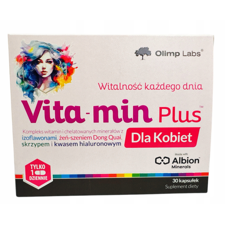 Olimp Vita-Min Plus Dla Kobiet 30 kapsułek