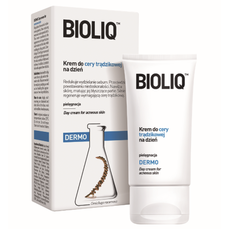 BIOLIQ DERMO Krem do cery trądzikowej na dzień 50ml