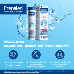 Prenalen Elektrolity smak ananas-pomarańcza 20 tabletek musujących