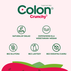 Colon Crunchy smak truskawkowy 150 g
