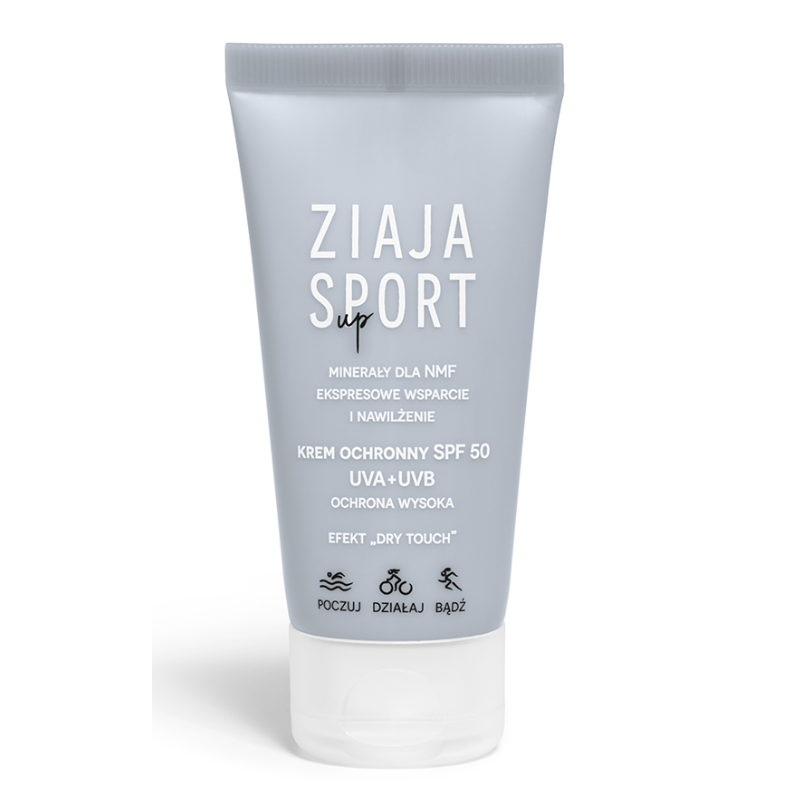 Ziaja Sport Krem ochronny SPF50 UVA+UVB 50ml