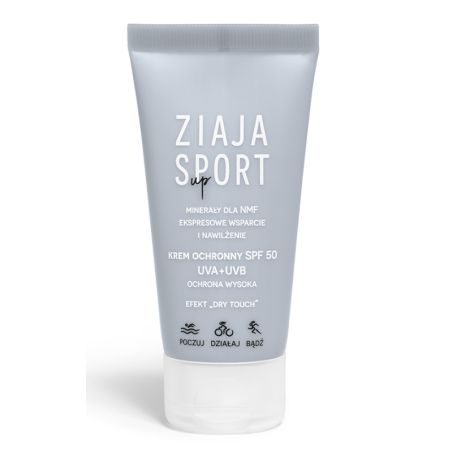 Ziaja Sport Krem ochronny SPF50 UVA+UVB 50ml