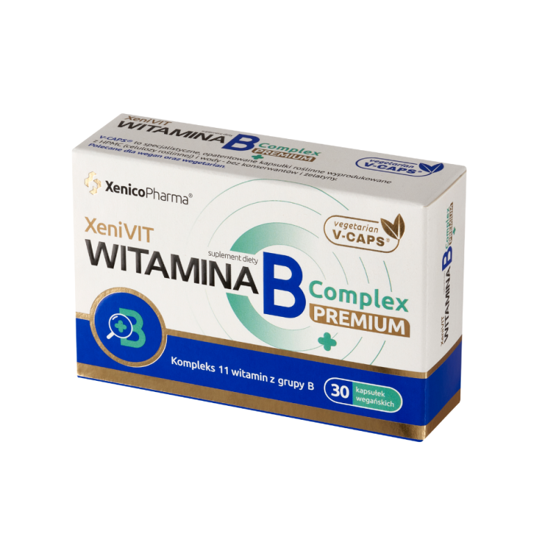 XeniVIT Witamina B Complex Premium, 30 kapsułek