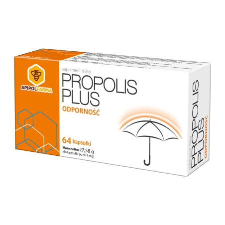 Propolis Plus 64 kapsułki