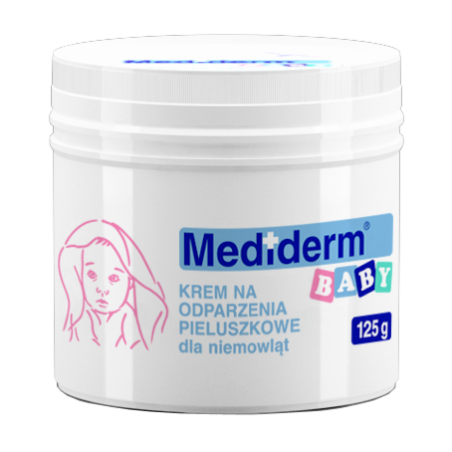 Mediderm BABY krem na odparzenia pieluszkowe dla niemowląt 125g