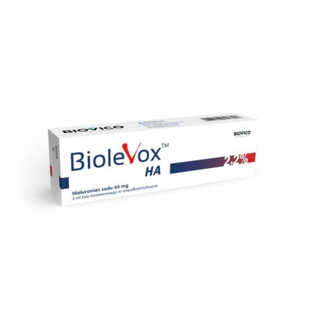Biolevox HA 2,2% 2 ml żel dostawowy 1 ampułkostrzykawka