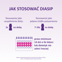 Diasip Płyn odżywczy o smaku waniliowy 4x200ml