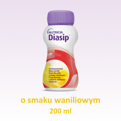 Diasip Płyn odżywczy o smaku waniliowy 4x200ml
