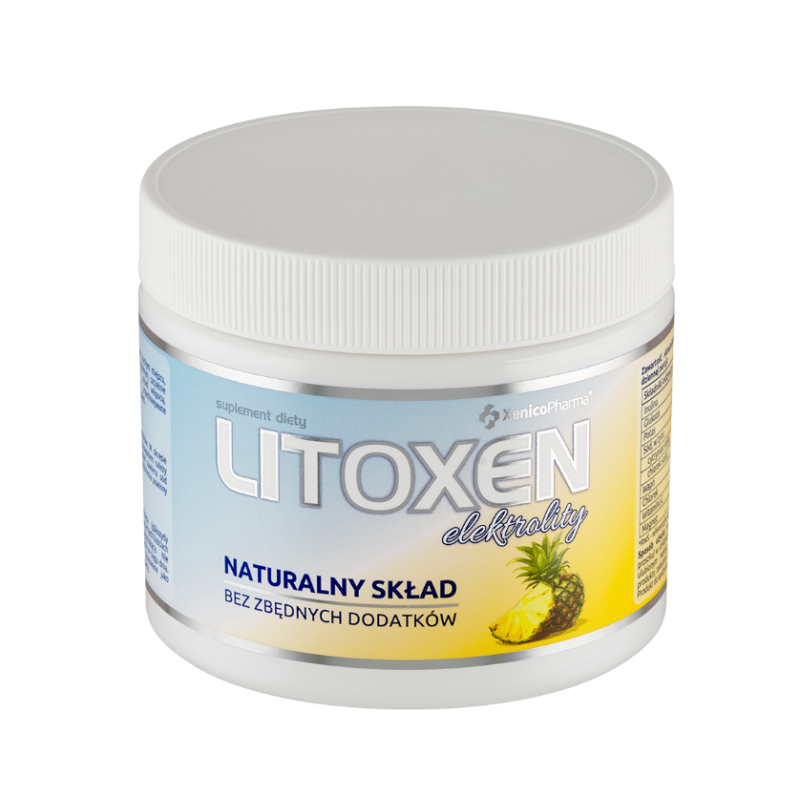 Litoxen elektrolity smak ananasowy 30 porcji