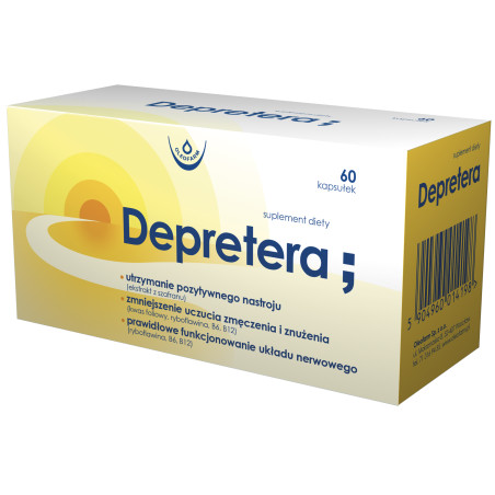 DEPRETERA 60 kapsułek
