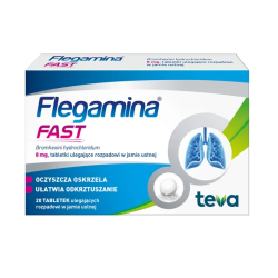 Flegamina Fast 8mg 20 tabletek