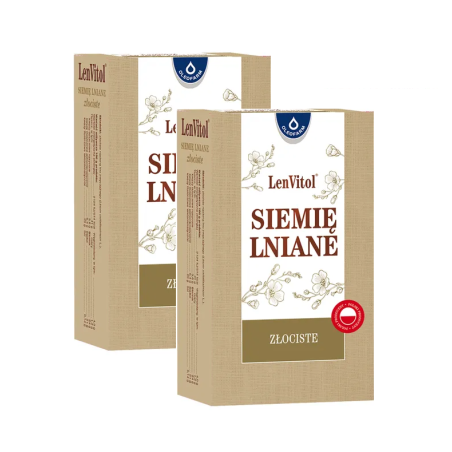 Oleofarm Siemię Lniane Złociste 1+1 500g (2x250g)