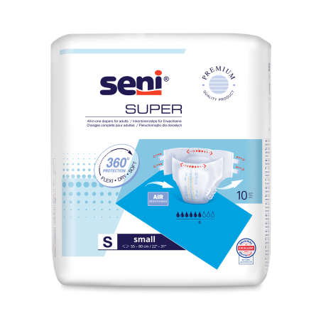 Pieluchomajtki SENI SUPER SMALL 10 sztuk