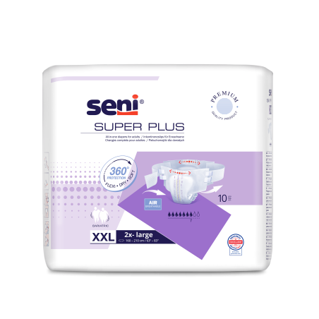 Pieluchomajtki SENI SUPER PLUS XLL 10 sztuk