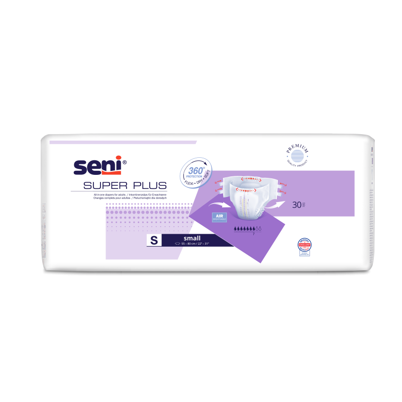 Pieluchomajtki SENI SUPER PLUS SMALL 30 sztuk
