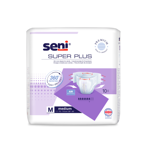 Pieluchomajtki SENI SUPER PLUS MEDIUM 10 sztuk