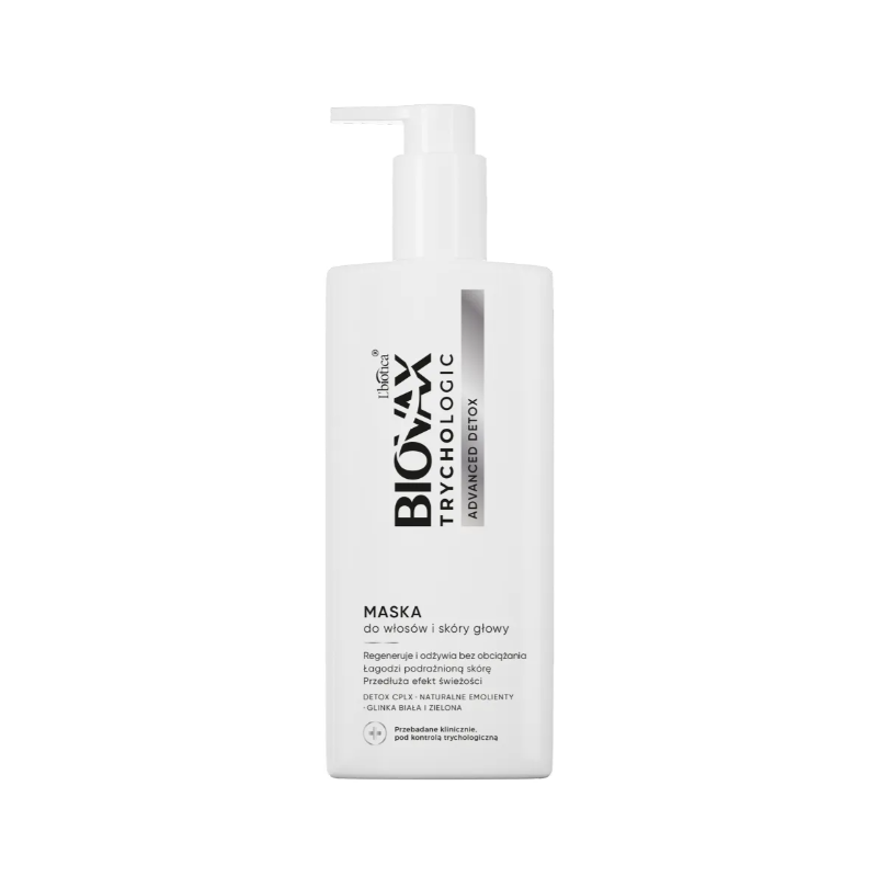 Biovax Trychologic Advanced Detox Maska do włosów 200ml