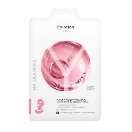 L'Bioticica Lifting  Strefy Y Maska ujędrniająca łagodząca zaczerwienienia 1 sztuka