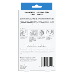 L'Biotica Płatki kolagenowe pod oczy redukcja cieni i obrzęków 3x2 sztuk