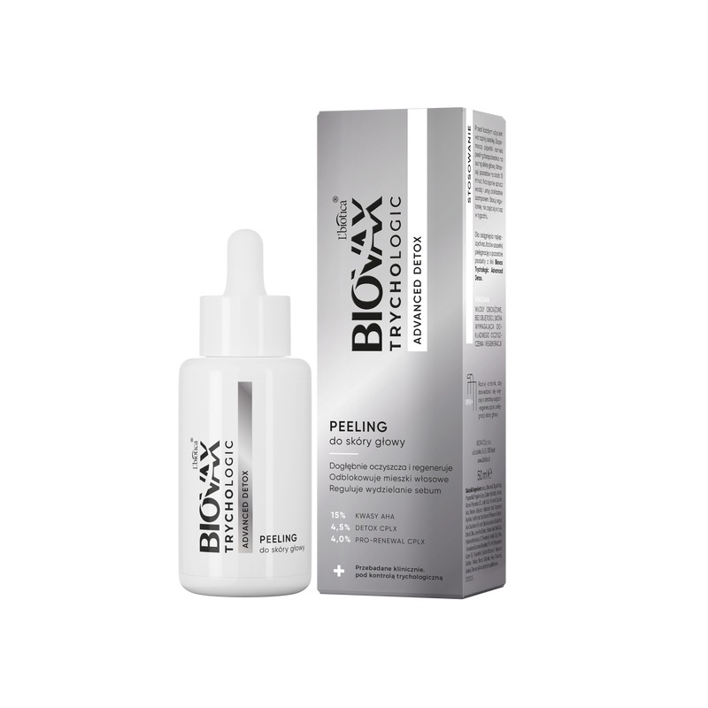 Biovax Trychologic Advanced Detox peeling do skóry głowy 50 ml